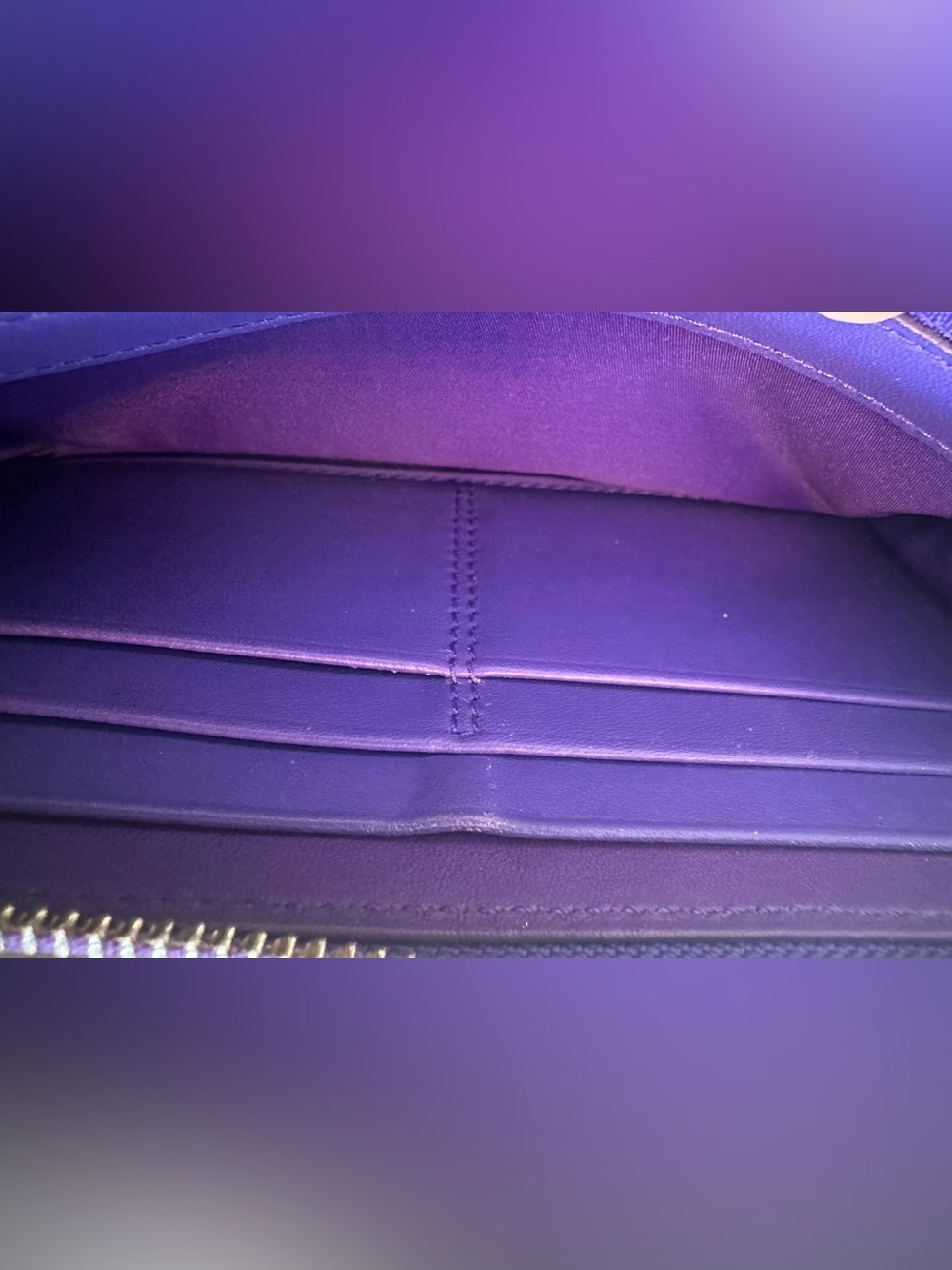 Coach New York Purple Leather Wallet,
Accordion Zip Around 💜💫 - Picture 10 of 15